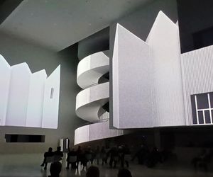 Niezwykły pokaz mappingu 3D w Filharmonii