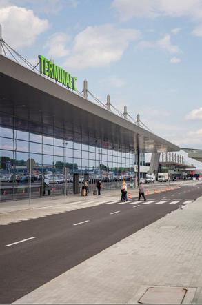 Terminal lotniska w Pyrzowicach