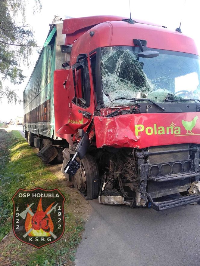 W zdarzeniu drogowym w miejscowości Skwierczyn Lack ucierpiała jedna osoba.