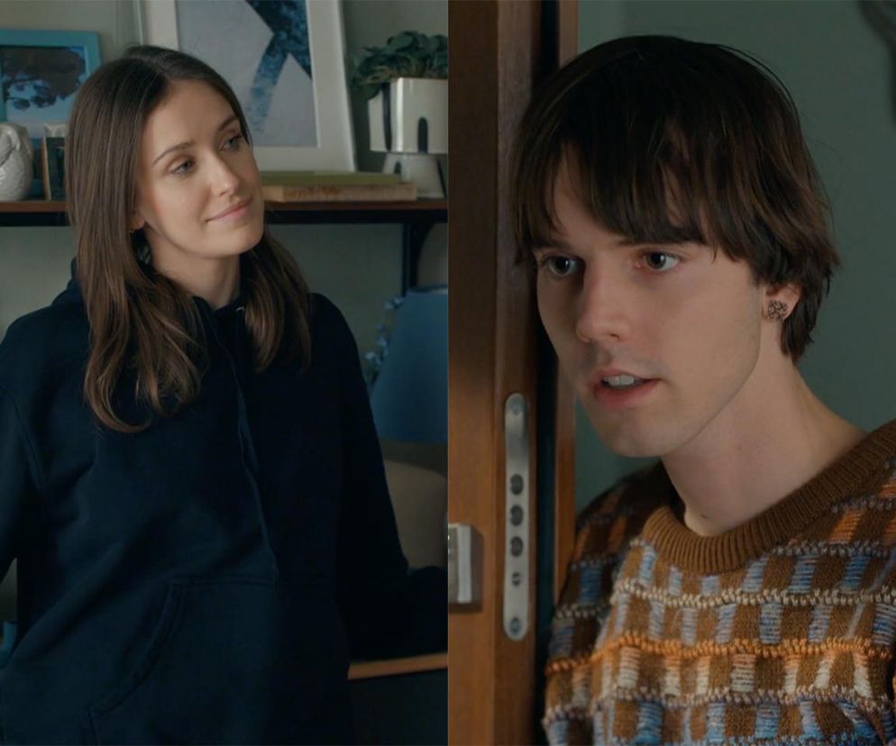 Barwy szczęścia, odcinek 3194: Madzia (Natalia Sierzputowska), Wiktor (Grzegorz Kestranek) 