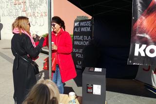 Portest przed biurem PiS w Bydgoszczy