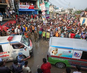 Samolot spadł na szkołę! Dziesiątki zabitych, 170 rannych