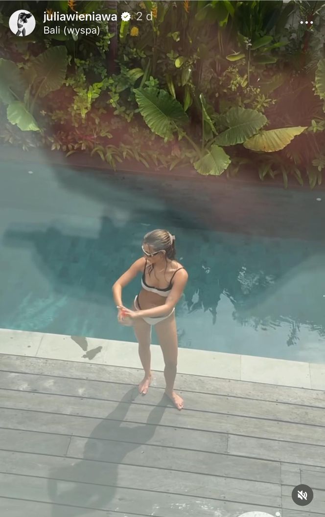 Julia Wieniawa na Bali