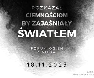 Szczecin. 18 listopada V Forum Ogień z nieba