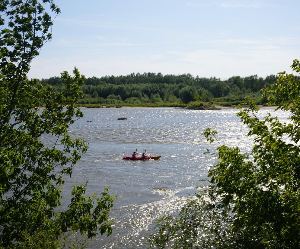 Plaża Romantyczna nad Wisłą w Warszawie
