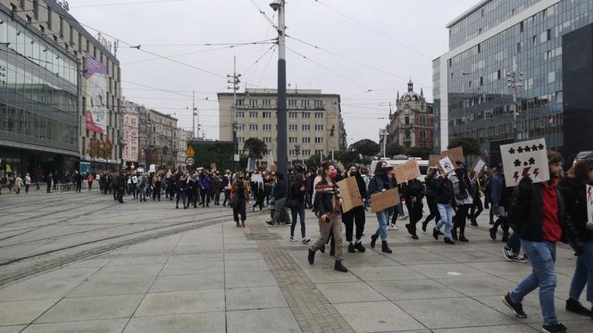 Protest Kobiet w Katowicach 28.10.2020