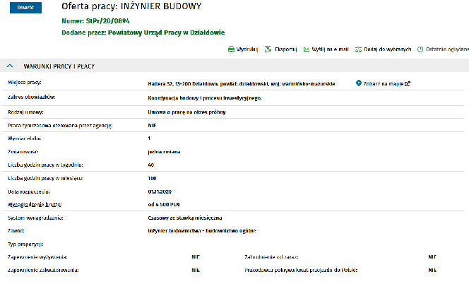 Praca w woj. warmińsko-mazurskim. Oferty z zarobkami powyżej 3 tys. złotych