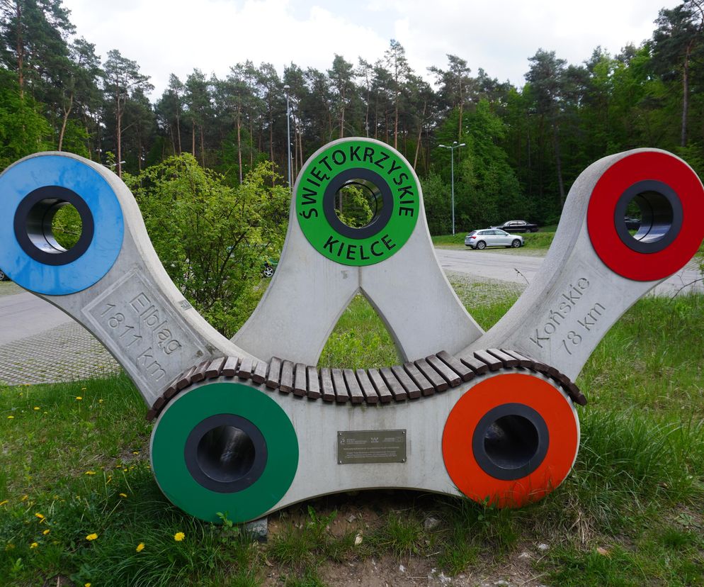 Kielce. Szlak rowerowy Green Velo (2)