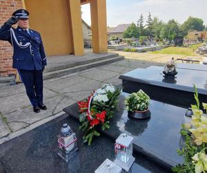 Rocznica śmiertelnego wypadku policjanta z Pabianic. Jakub Opieczyński zginął na służbie [ZDJĘCIA]