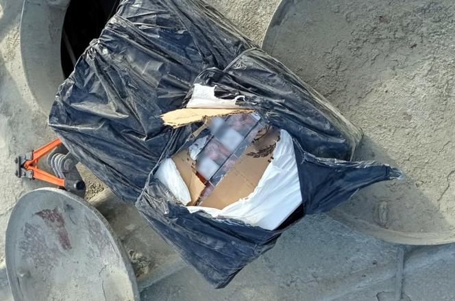 Siemianówka. Przemyt papierosów w wagonie zamiast cementu [ZDJĘCIA]
