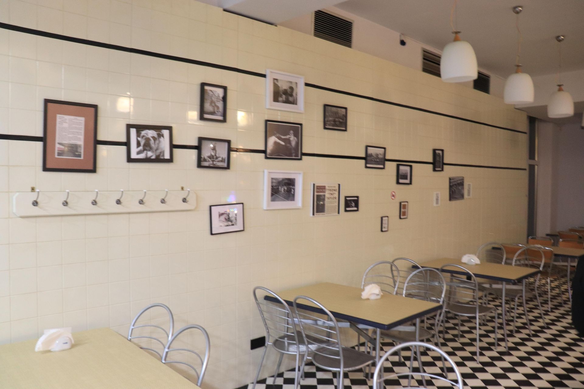 Tu była mozaika w Barze Alpejskim. fot. Jan Trojan