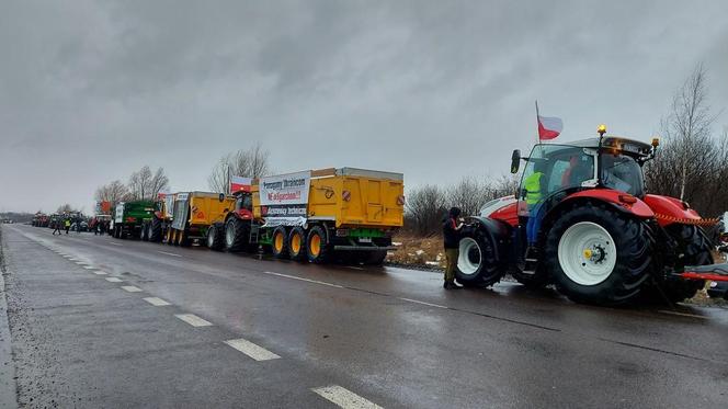 Protest rolników Zamość 2024