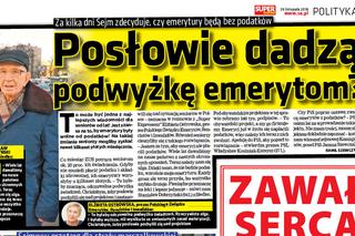 Emeryci! Tak szanują Was posłowie