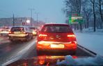 Trudne warunki do jazdy - ogromne korki w Toruniu