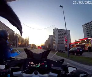 Szalony pościg ulicami Krakowa