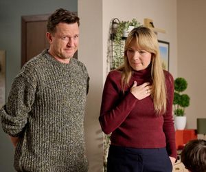 Na Wspólnej odc. 4026. Juliusz (Daniel Olbrychski), Sabina Szulc (Małgorzata Duda-Kozera), Wojtek (Wojciech Błach), Żaneta (Anna Guzik), Ludwiczek (Gustaw Marczak)