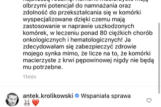 Synek przyciąga Antka do Opozdy