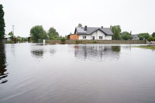 Podtopienia w powiatach jędrzejowskim i włoszczowskim