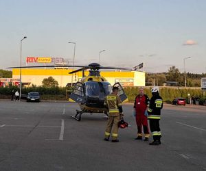 Trwa akcja służb na ulicy Iłżeckiej w Starachowicach. Na miejscu LPR, ucierpiała 41letnia kobieta 
