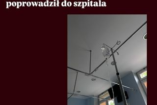 Karina Woźniak (Basia z M jak miłość) w szpitalu