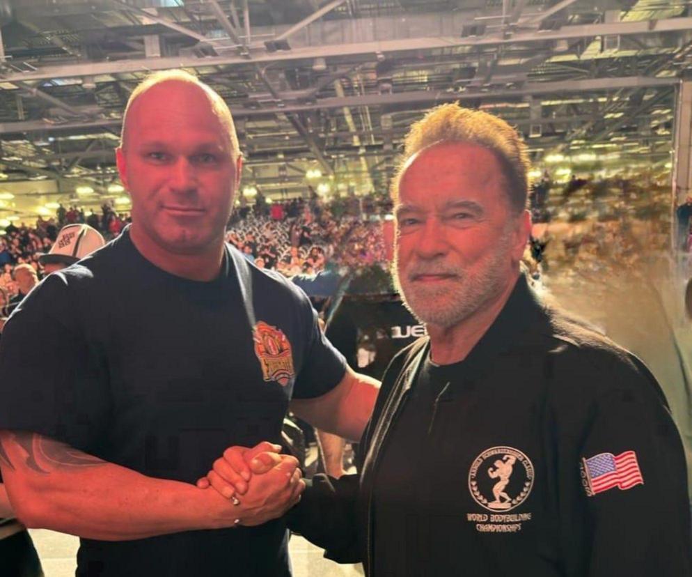 Mieszkaniec Kętrzyna walczył o tytuł najsilniejszego strażaka na świecie. Zaprosił go Arnold Schwarzenegger