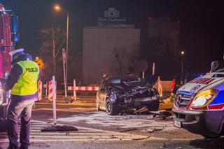 Wypadek koło galerii Posnania