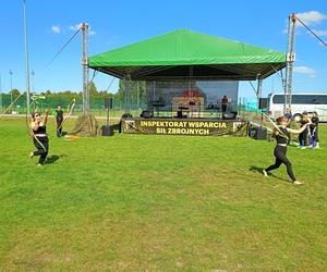 Piknik Wojskowy 18. Dywizji został zorganizowany na terenie zielonym przy aquaparku i stadionie miejskim w Siedlcach