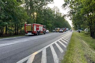 Poważny wypadek w Górsku koło Torunia. Zdjęcia z miejsca zdarzenia