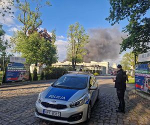 Pożar przy Starorudzkiej