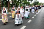 Korowód dożynkowy w Kostuchnie
