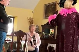 M jak miłość na planie: Kisielowa (Małgorzata Rożniatowska), Barbara (Teresa Lipowska), Robert Żak (Krzysztof Tyniec)