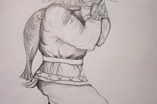 Szkice rzeźb nowych lubelskich koziołków