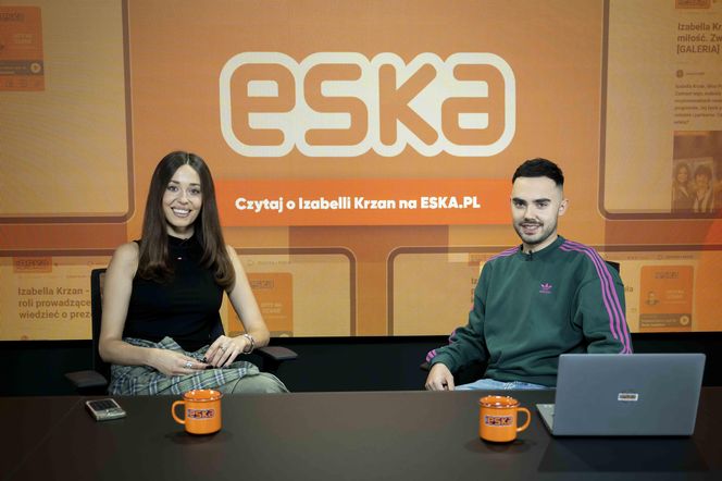 Izabella Krzan w "Gwiazdy przejmują ESKA.pl"