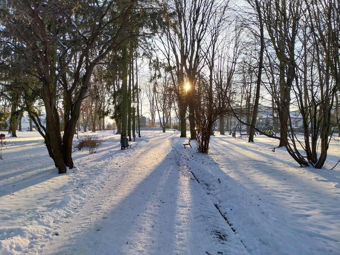 Zimowy spacer w Hrubieszowie