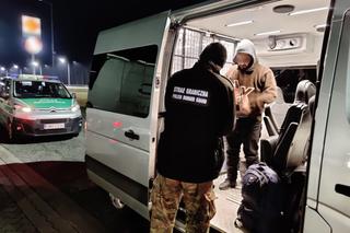 Strażnicy zatrzymali kuriera i jego przesyłkę. Na pace przewoził nie tylko paczki