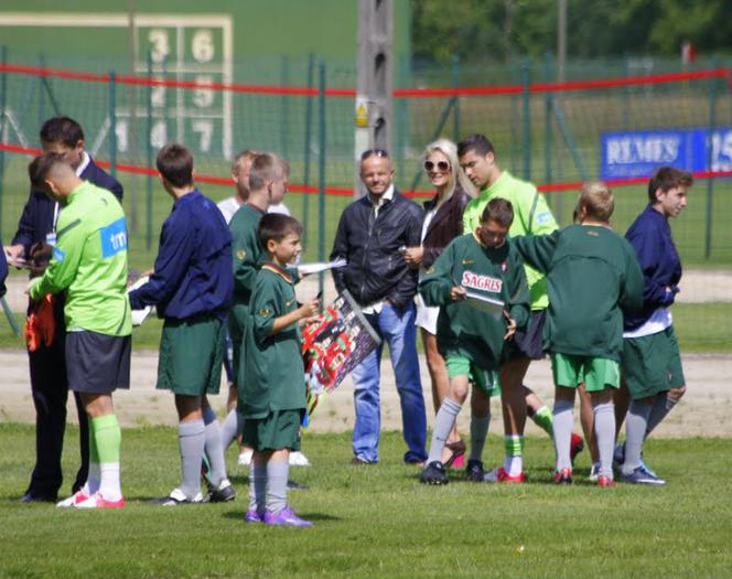 Cristiano Ronaldo i Izabella Łukomska-Pyżalska