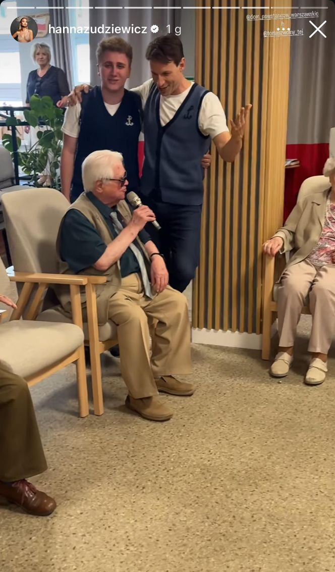 Gwiazdy i tancerze z "TzG" z wizytą u Powstańców