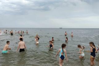 Karatecy ze Skarżyska-Kamiennej na letnim obozie we Władysławowie