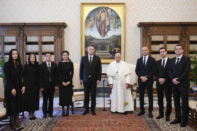 Światowi przywódcy u boku papieża Franciszka