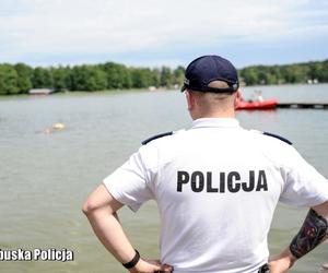 Policjanci patrolują lubuskie kąpieliska. Przypominają o najważniejszych zasadach