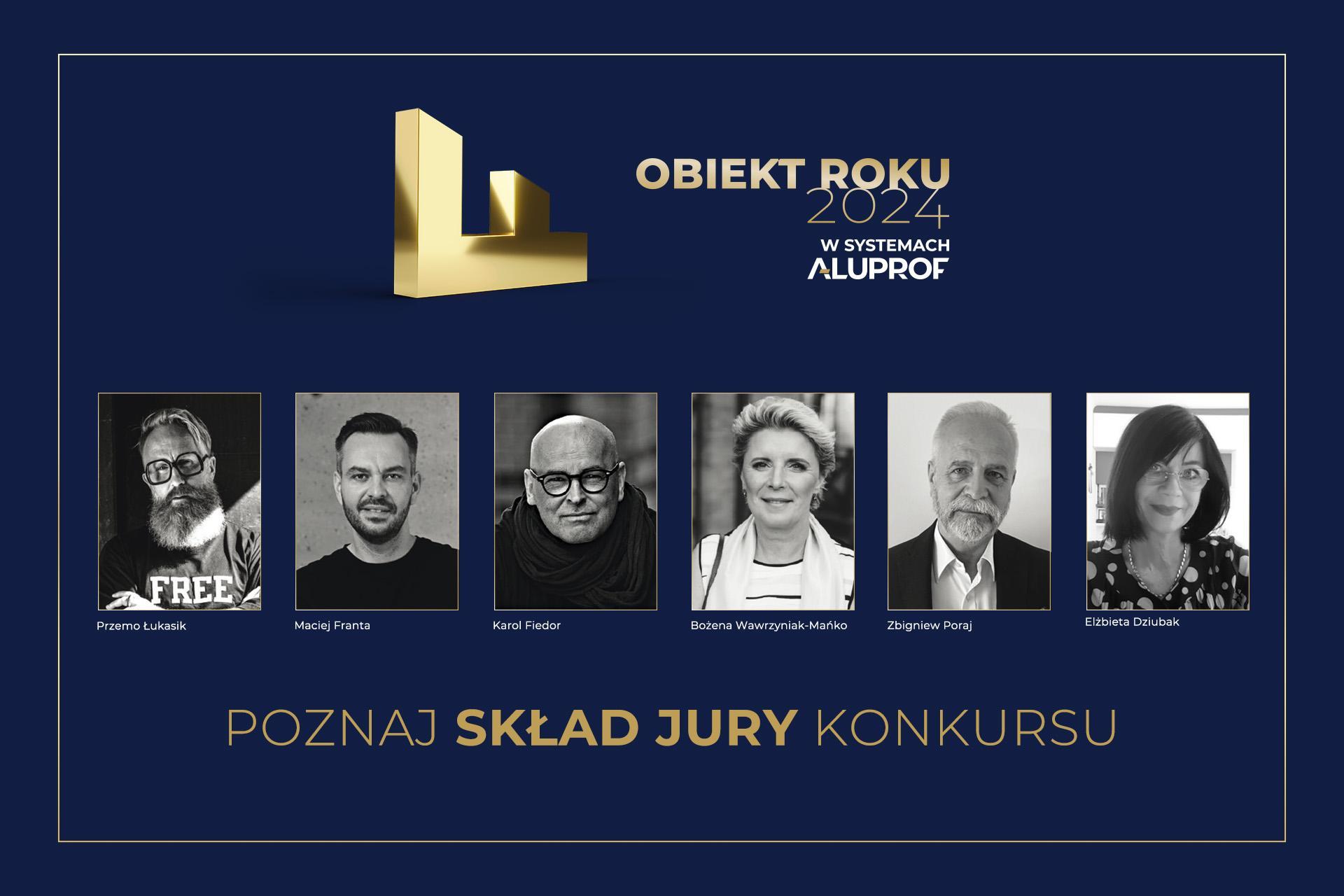 Członkowie jury konkursu na obiekt roku Aluprof 2024