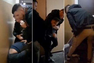 Szokujące sceny podczas interwencji policji! Rozpacz dzieci rozrywa serce: Tato, tato! 