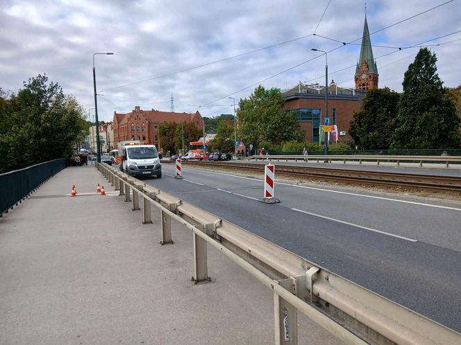 Most Bernardyński w Bydgoszczy jest częściowo zamknięty. Awarii podobno wcześniej nie dało się wykryć