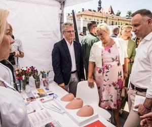 Andrzej Duda z niezapowiedzianą wizytą w Bochni