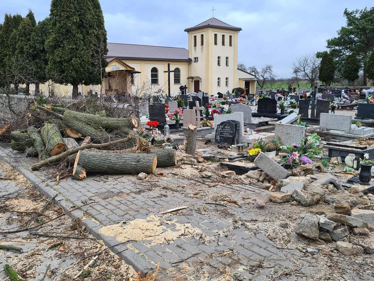Wichury w Lubuskiem. Wiatr zrywał dachy i łamał drzewa. Ponad tysiąc interwencji straży pożarnej [ZDJĘCIA]