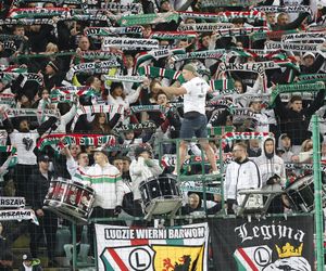 Legia Warszawa - Lech Poznań: Zdjęcia kibiców z klasyku i 13. kolejki PKO BP Ekstraklasy