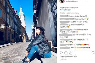 Angie Cepeda w Warszawie