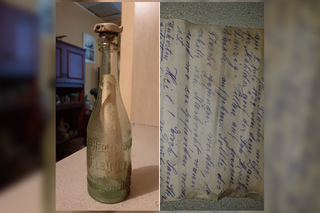 Niesamowite znalezisko! List w butelce dryfował w Bałtyku 90 lat [ZDJĘCIA]