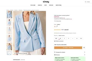 Marynarki i żakiety Sinsay