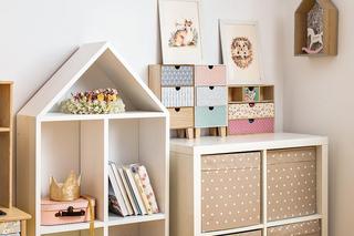 Pokój dziewczynki w stylu vintage